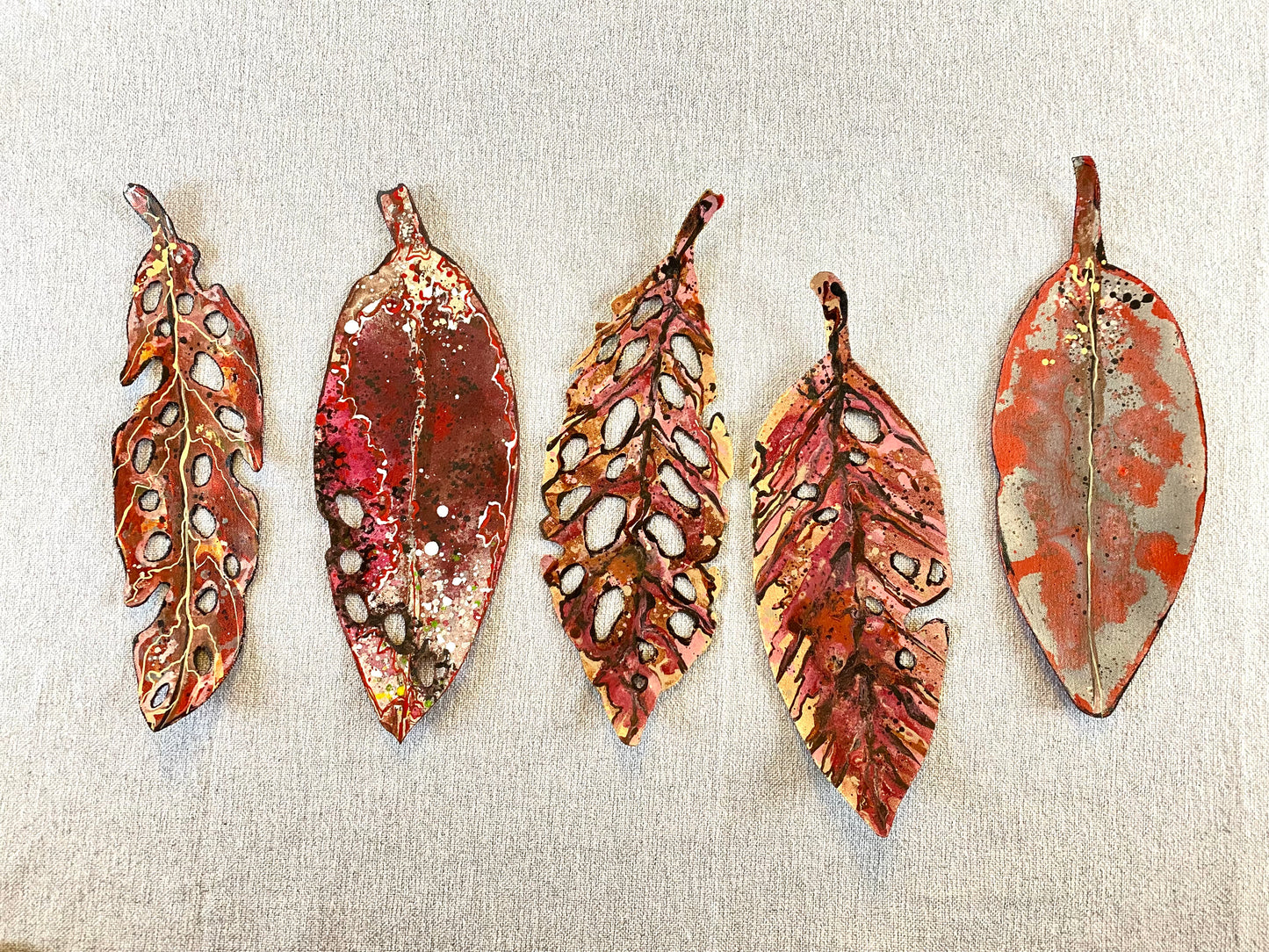 Small Pohutukawa Leaf (21301)