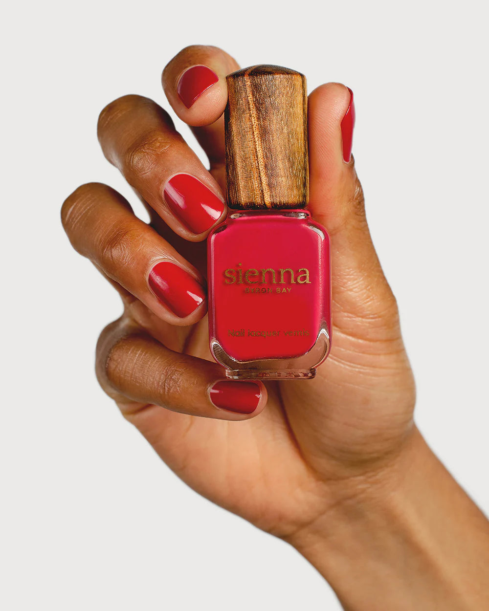 "Heart" Apple Red Crème Nail Polish - 10ml