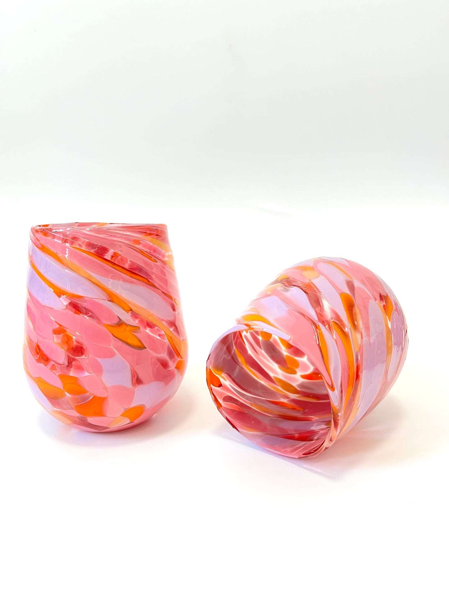 Handblown Glass Tumbler - 'Lush' Edition