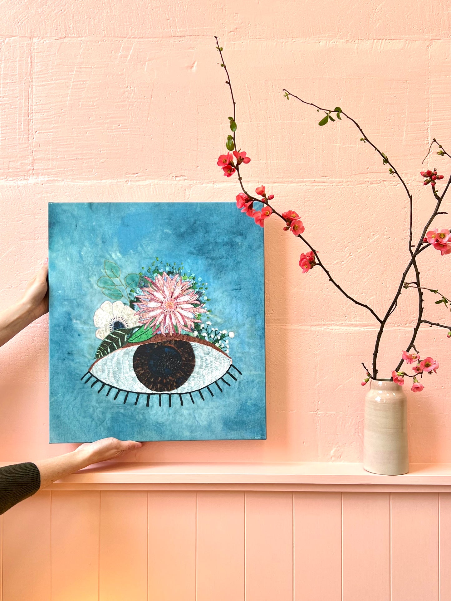 "Soul Sisters" Limited Edition Stretched Canvas Print - 45 x 50cm