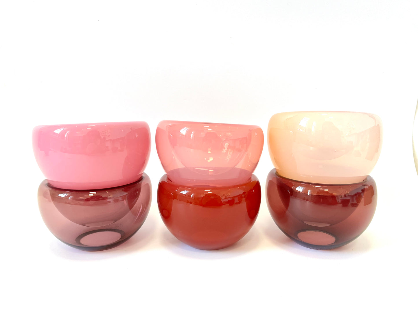 Handblown Glass Mini "Fulvio" Bowl - Russet