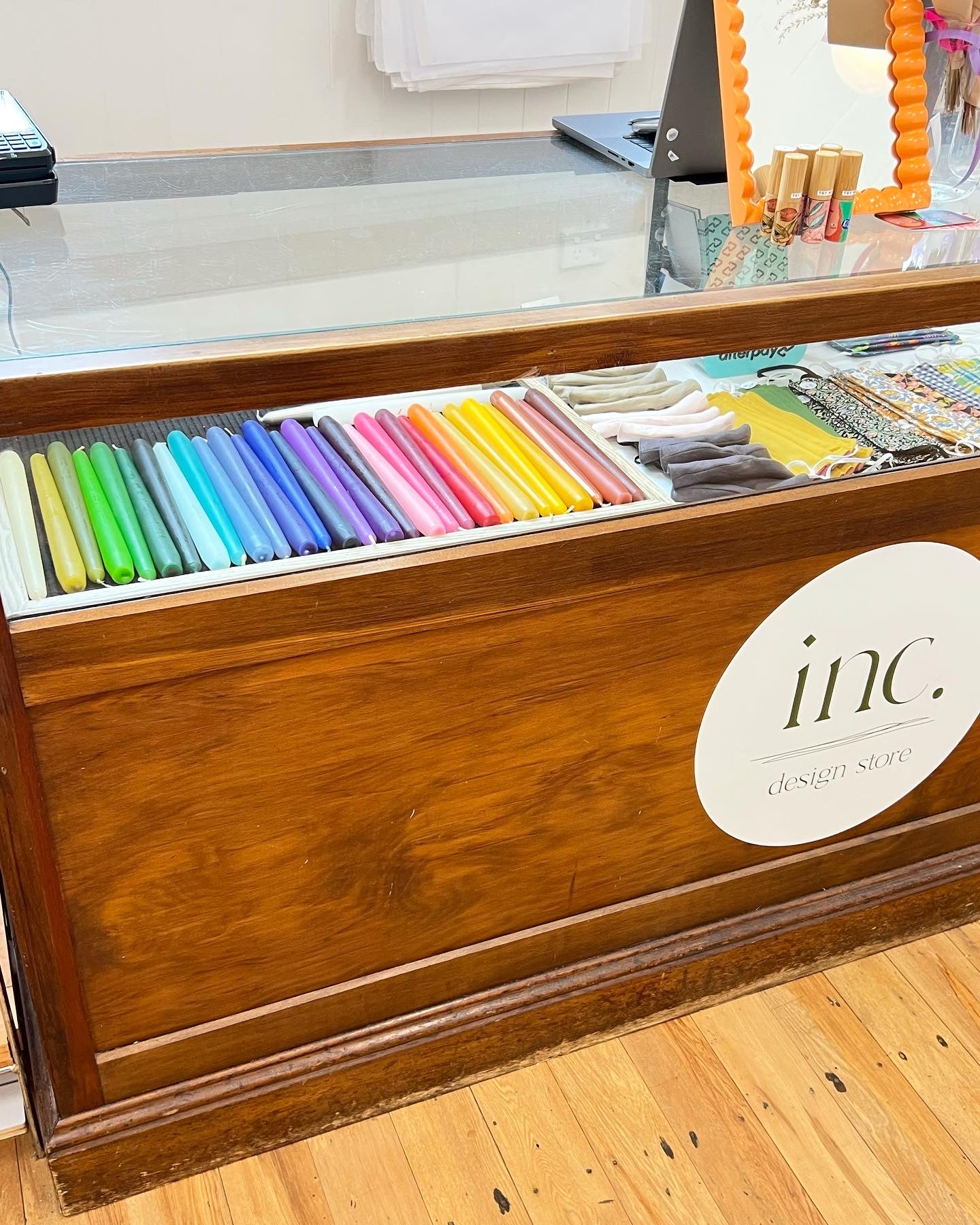 Yellow Venetian Tapered Candle - 250mm