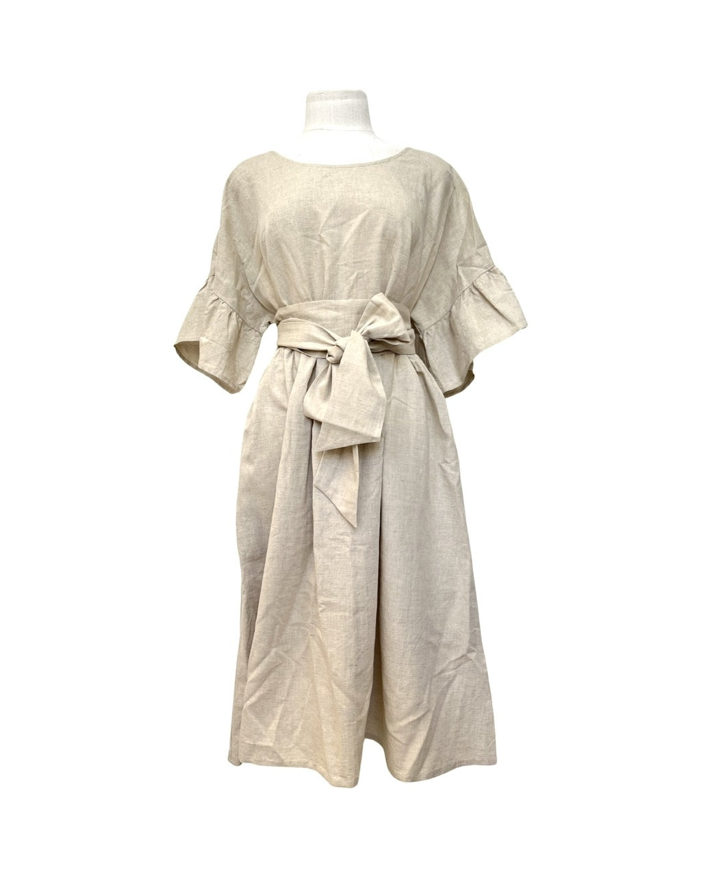 "Amelia" Dress - Natural