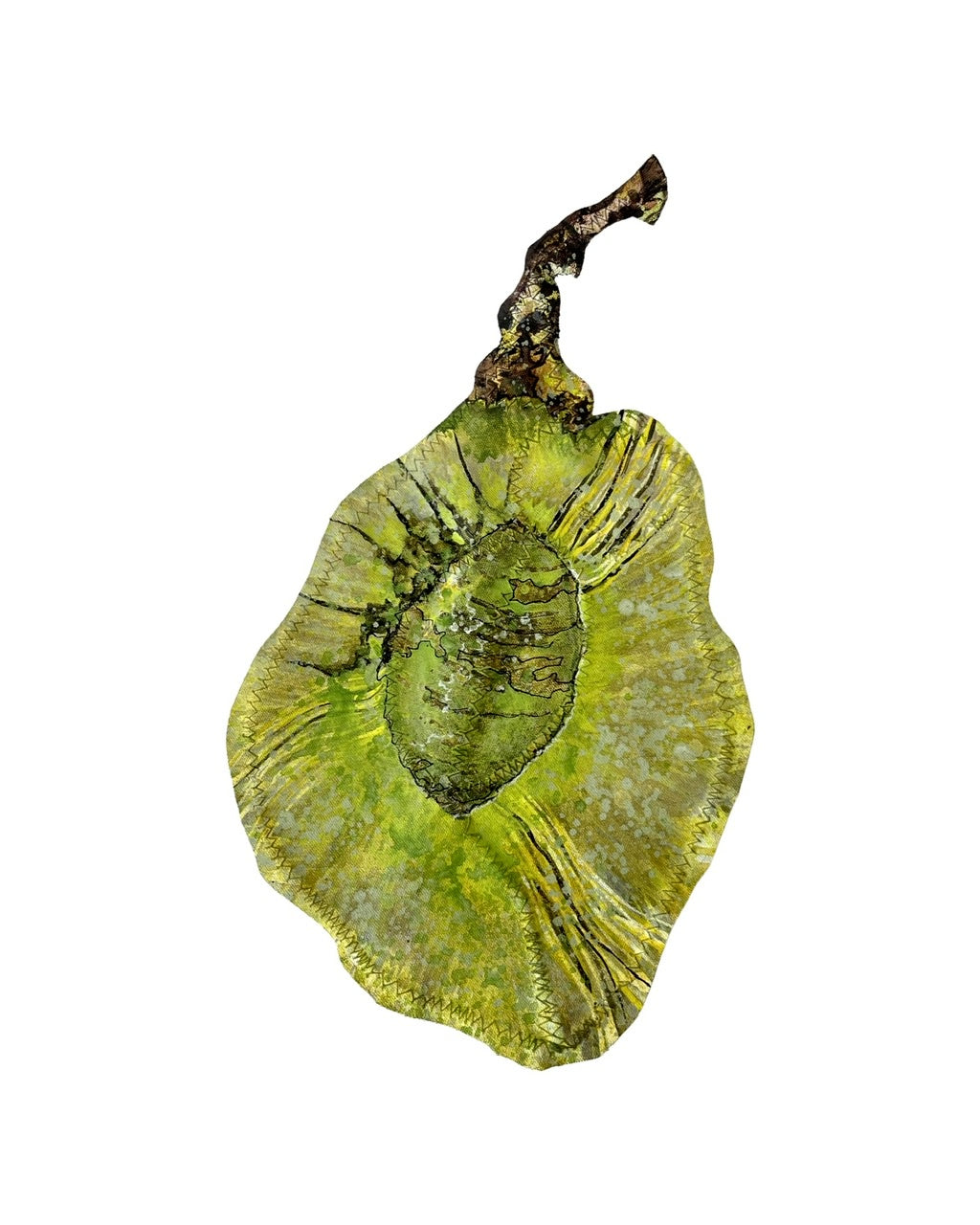 Slippery Elm Seed Pod Sculpture - "Healing" (23232)