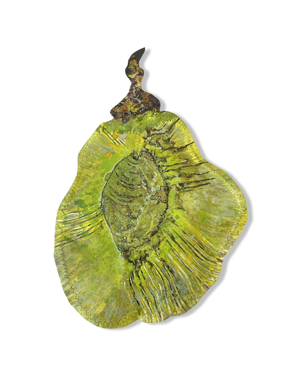 Slippery Elm Seed Pod Sculpture - "Healing" (23233)