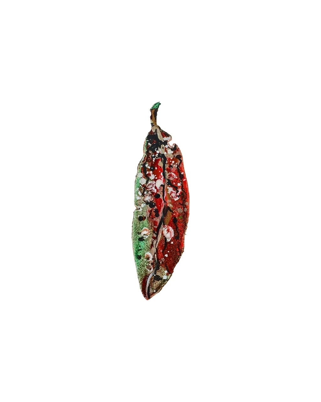 Tiny Pohutukawa Leaf (22055)