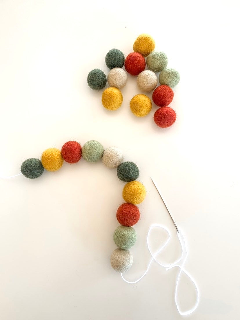 School Holiday Session - make a Pom Pom Garland at inc!