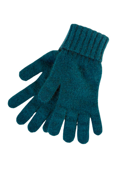 Possum Merino Turn Back Gloves - Tasman