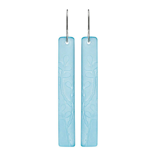 Rātā Vine Drop Earrings - Light Blue