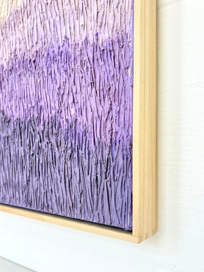 "Lavender Dreaming" original painting by Elizabeth Marshall - 40cm x 30cm