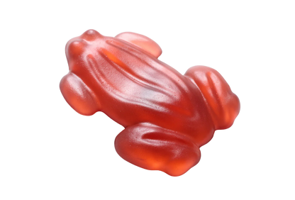 Orange Froggie - Glass Candy artwork by Simon Lewis Wards