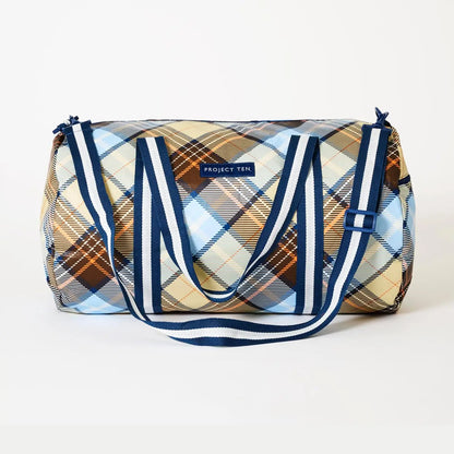 Barrel Bag - Country Plaid