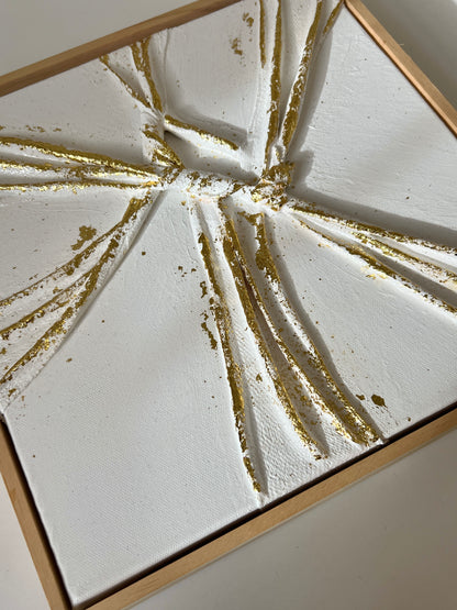 "The Ties That Bind II - Connection", Original painting by Elizabeth Marshall - 30cm x 30cm