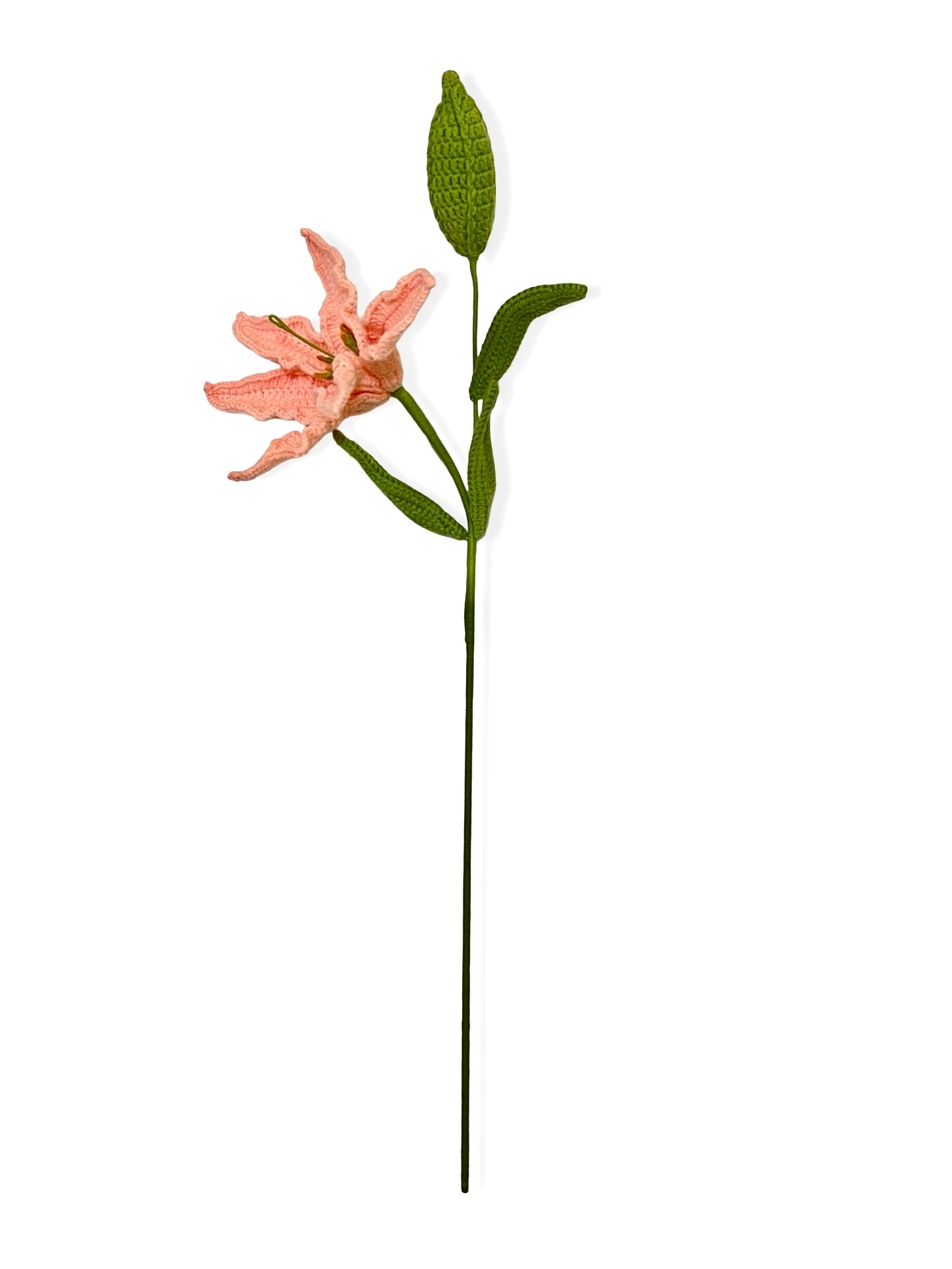 Crocheted Lily - Pink