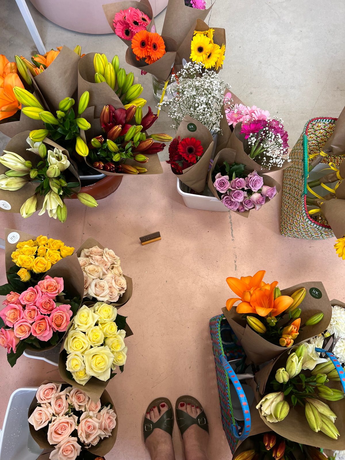 Bunch of Fresh Flowers - Seasonal, Assorted