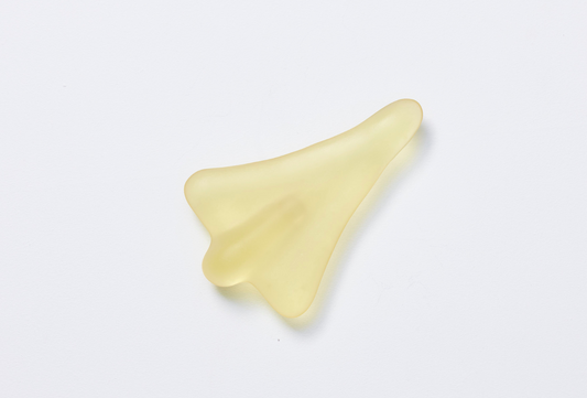 "Jumbo Jetplane" in Glass - Citrine