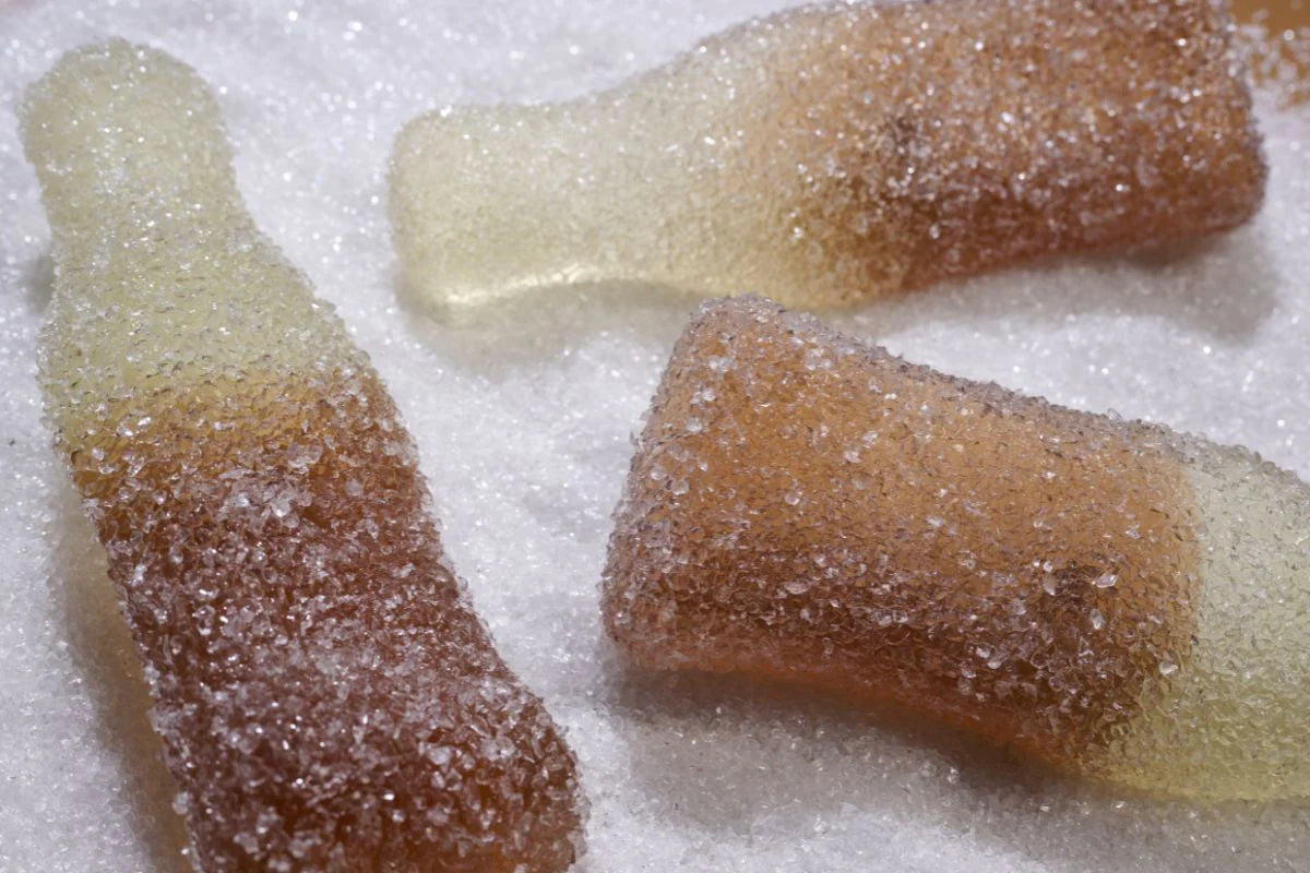 Fizzy Cola Bottle - Glass Candy Art by Simon Lewis Wards