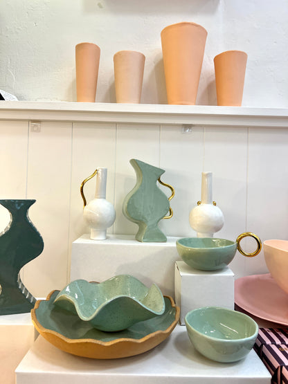 Sage Ruffle Dish by Formantics