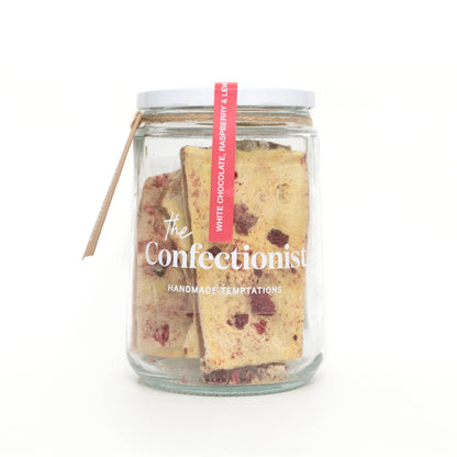 Limited Edition White Chocolate Raspberry & Lemon Toffee - Jar, 200G