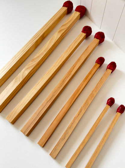 Matchstick Head Pair - 41cm Weeny Size (25111)
