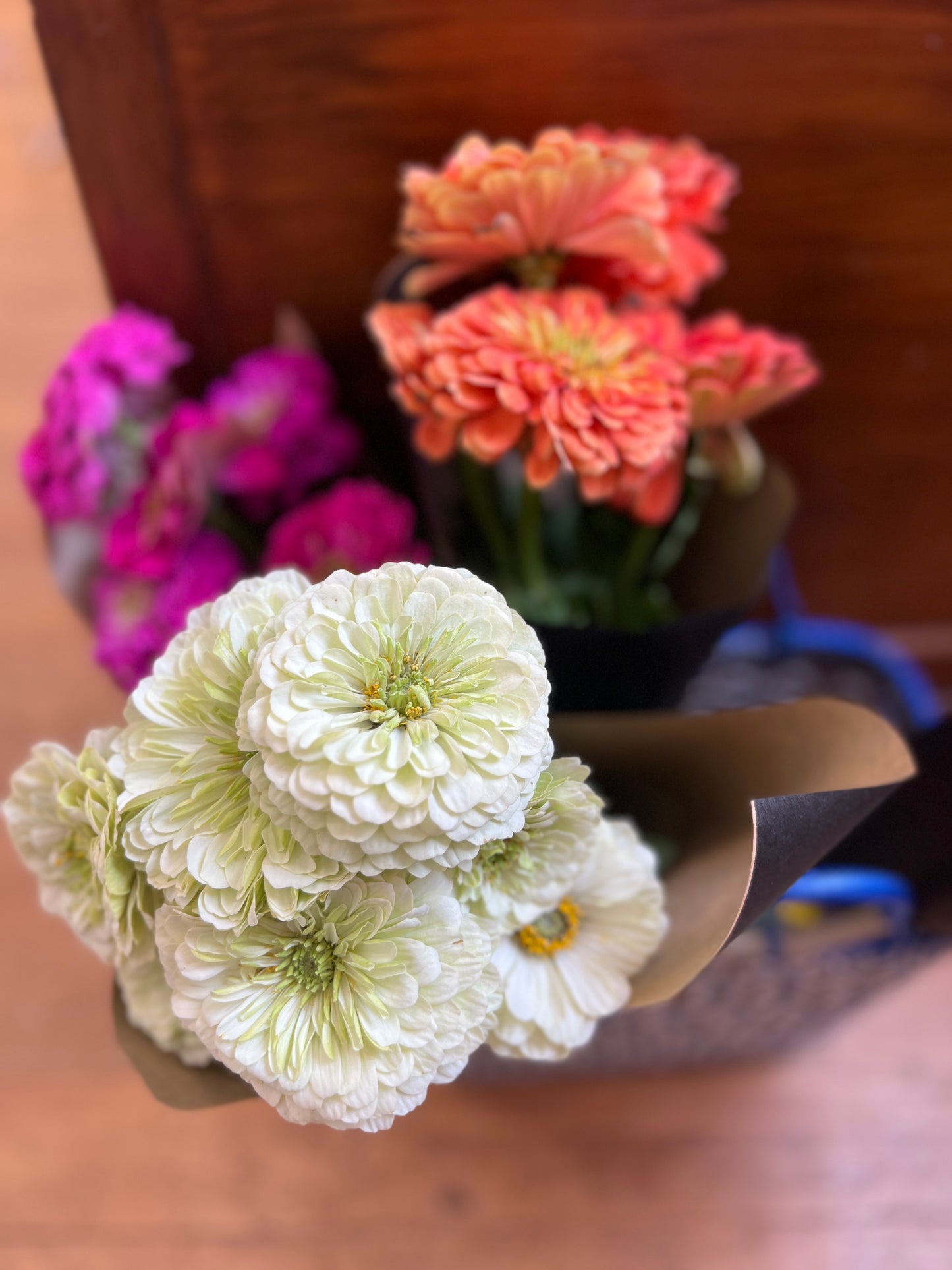 Bunch of fresh flowers - seasonal, assorted