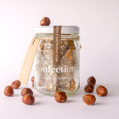Milk Chocolate Hazelnut Toffee - Jar, 85g