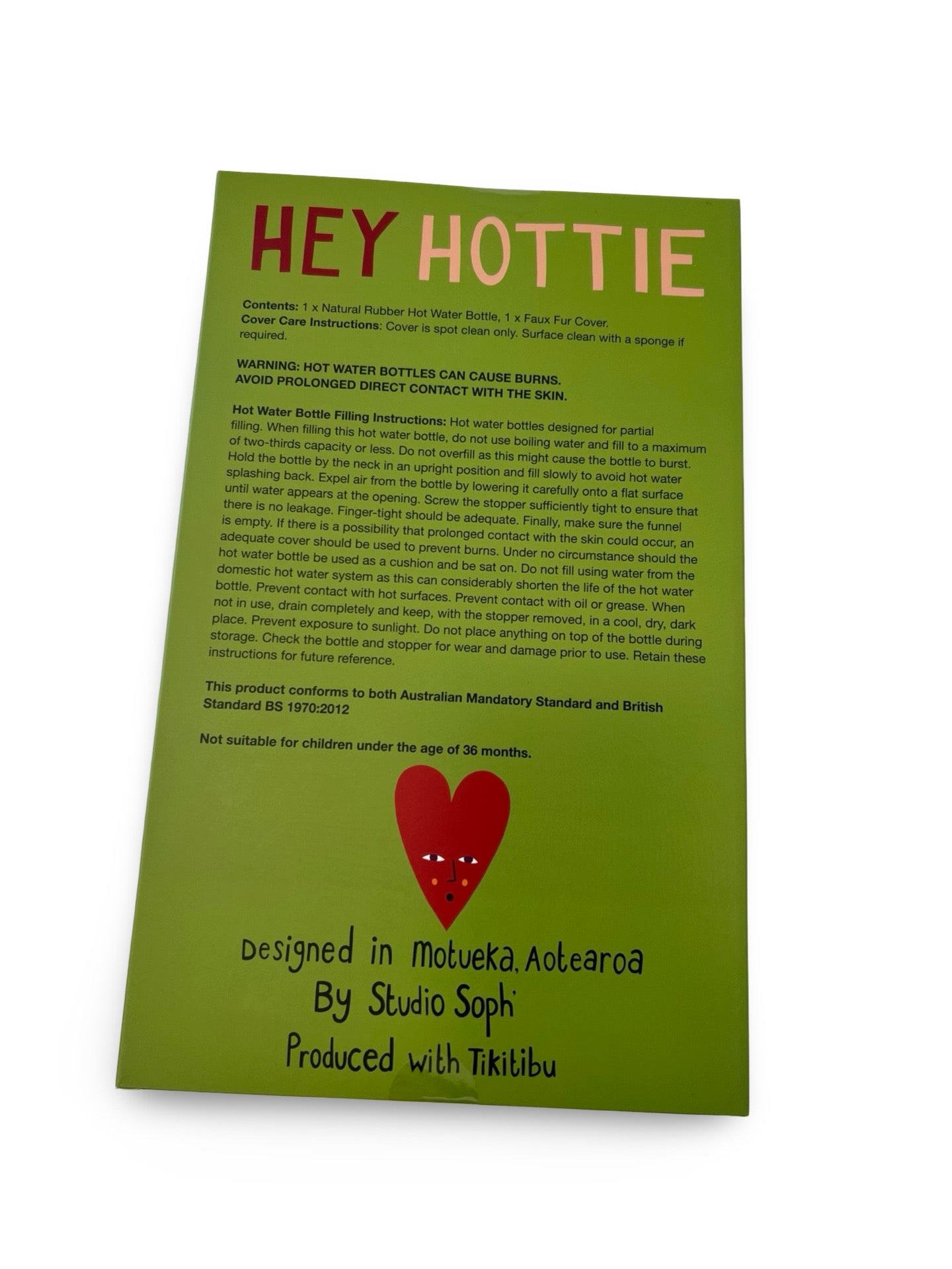 Hot Water Bottle - Hey Hot Stuff