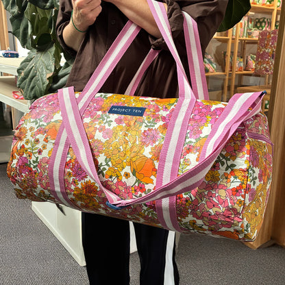 Barrel Bag - Hydrangea