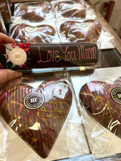 Mother's Day Milk Chocolate Yuzu and Caramel Heart