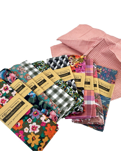 Cotton Hankie - assorted