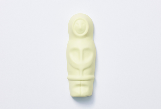 "Candyman" in Porcelain - Yellow