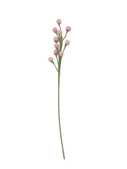 Crochet Snowberry Flower - Pink