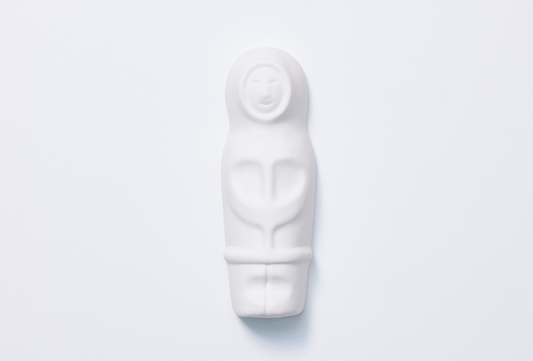 "Candyman" in Porcelain - White