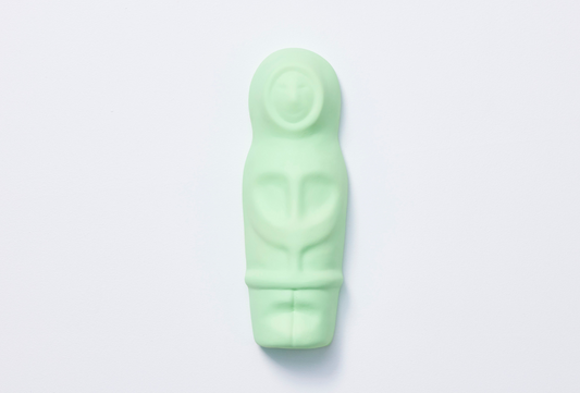 "Candyman" in Porcelain - Green