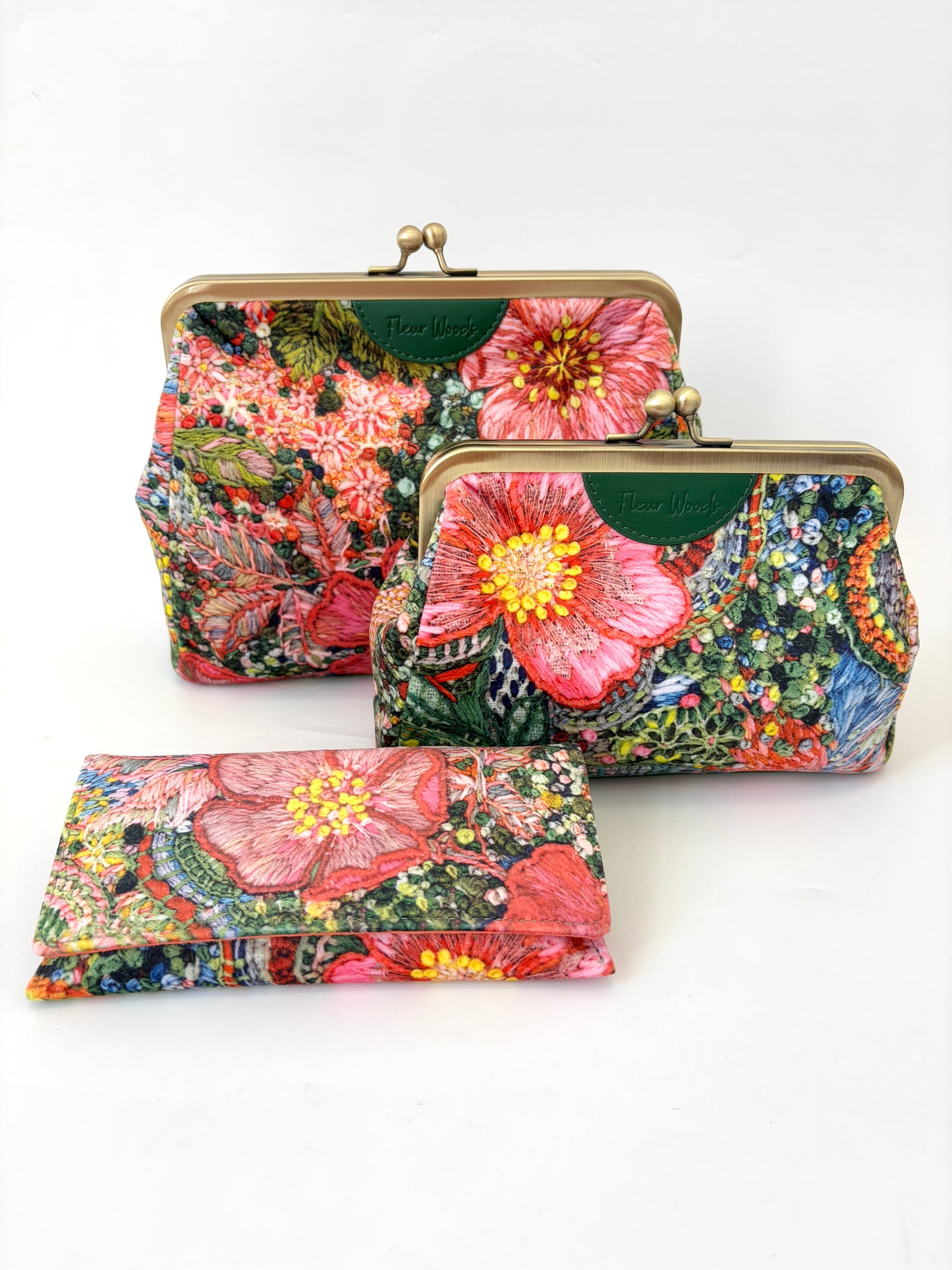 'Flora' Velvet Glasses Case by Fleur Woods