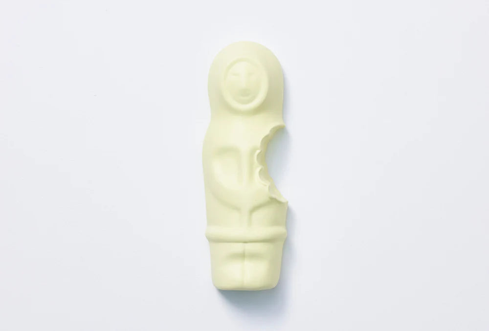 Bite-Out Candyman in Porcelain - Yellow