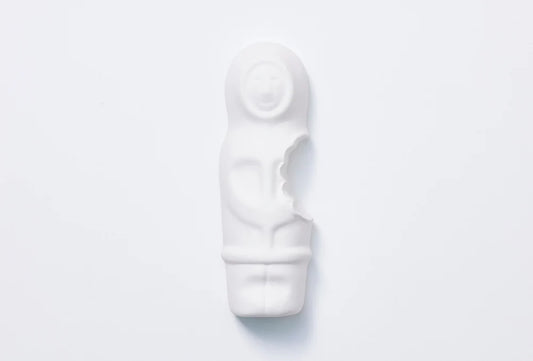 Bite-Out Candyman in Porcelain - White