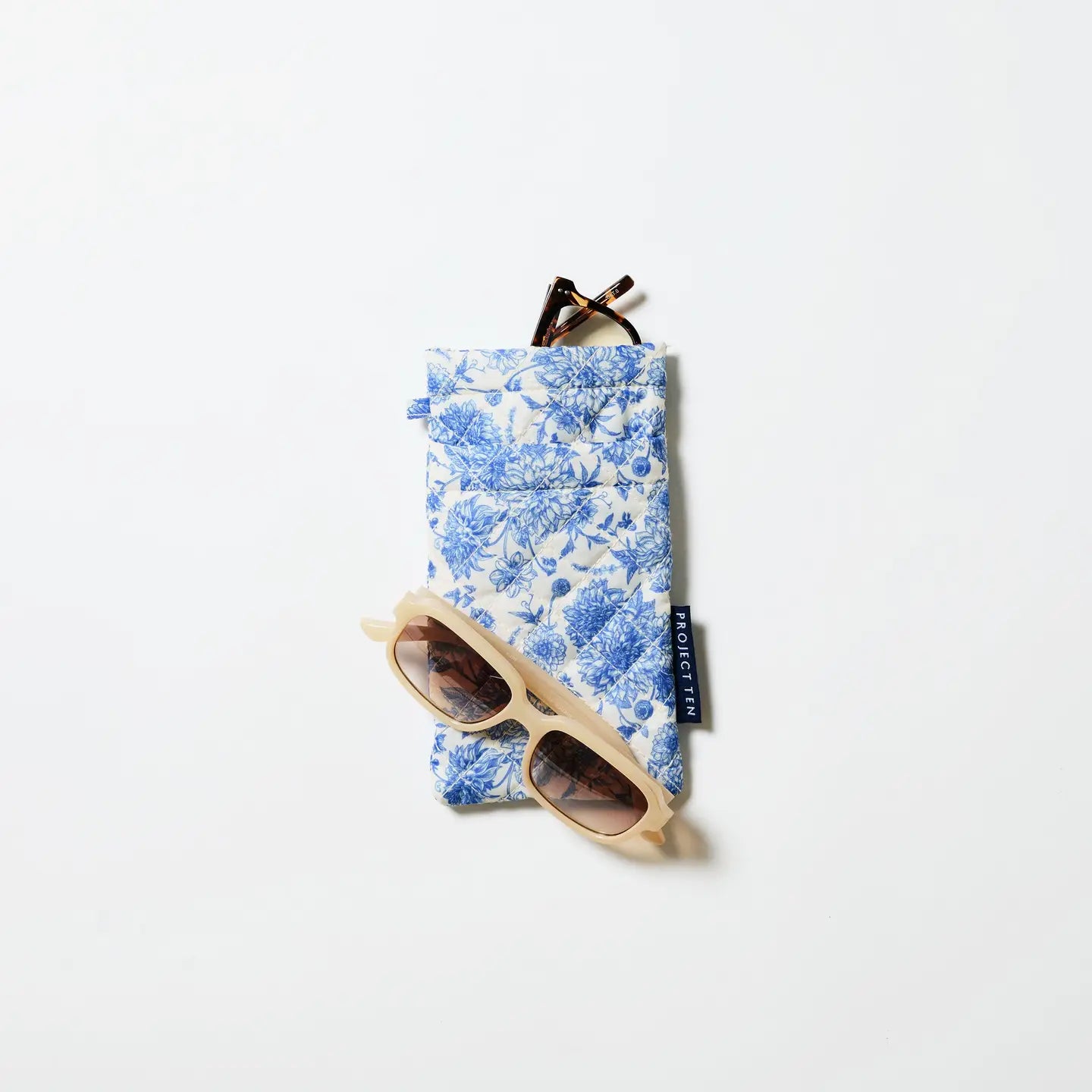 Double Glasses Case - Toile