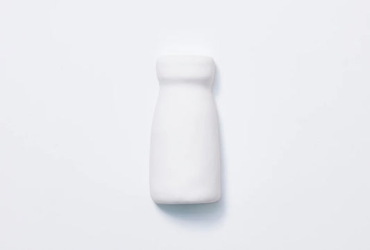 "Milk Bottle" In Porcelain