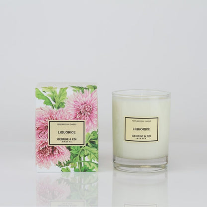 Ebony Perfumed Soy Candle by George & Edi