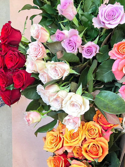 Valentines Day Combo - $50 Voucher & 10 Roses - LOCAL VALENTINES DELIVERY