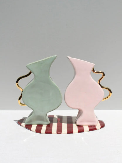 "With Pleasure #4" Ceramic Tray