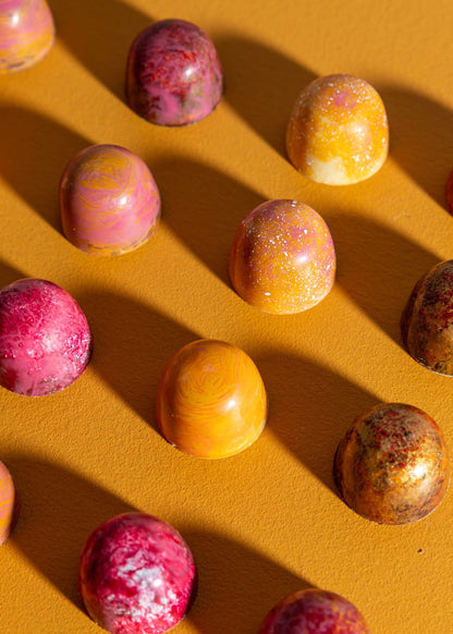 Spring Chocolate Selection - 9 Assorted Handmade Chocs