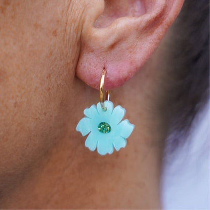 Wildflower Earrings - Pearl