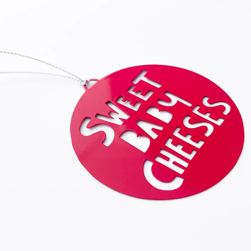 Sweet Baby Cheeses Christmas Ornament