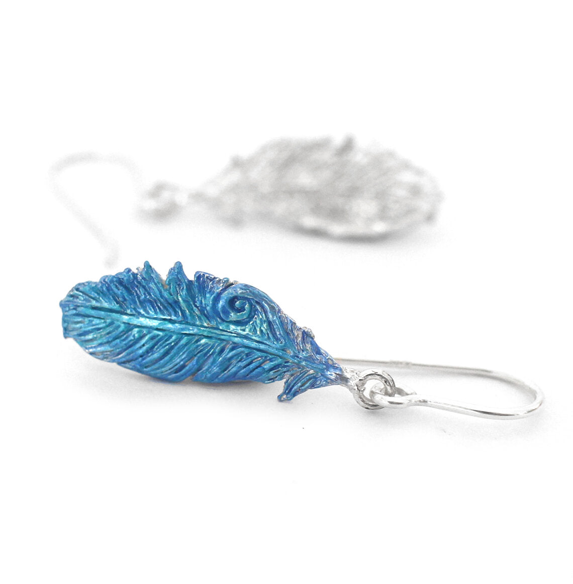 Takahe Feather Earrings