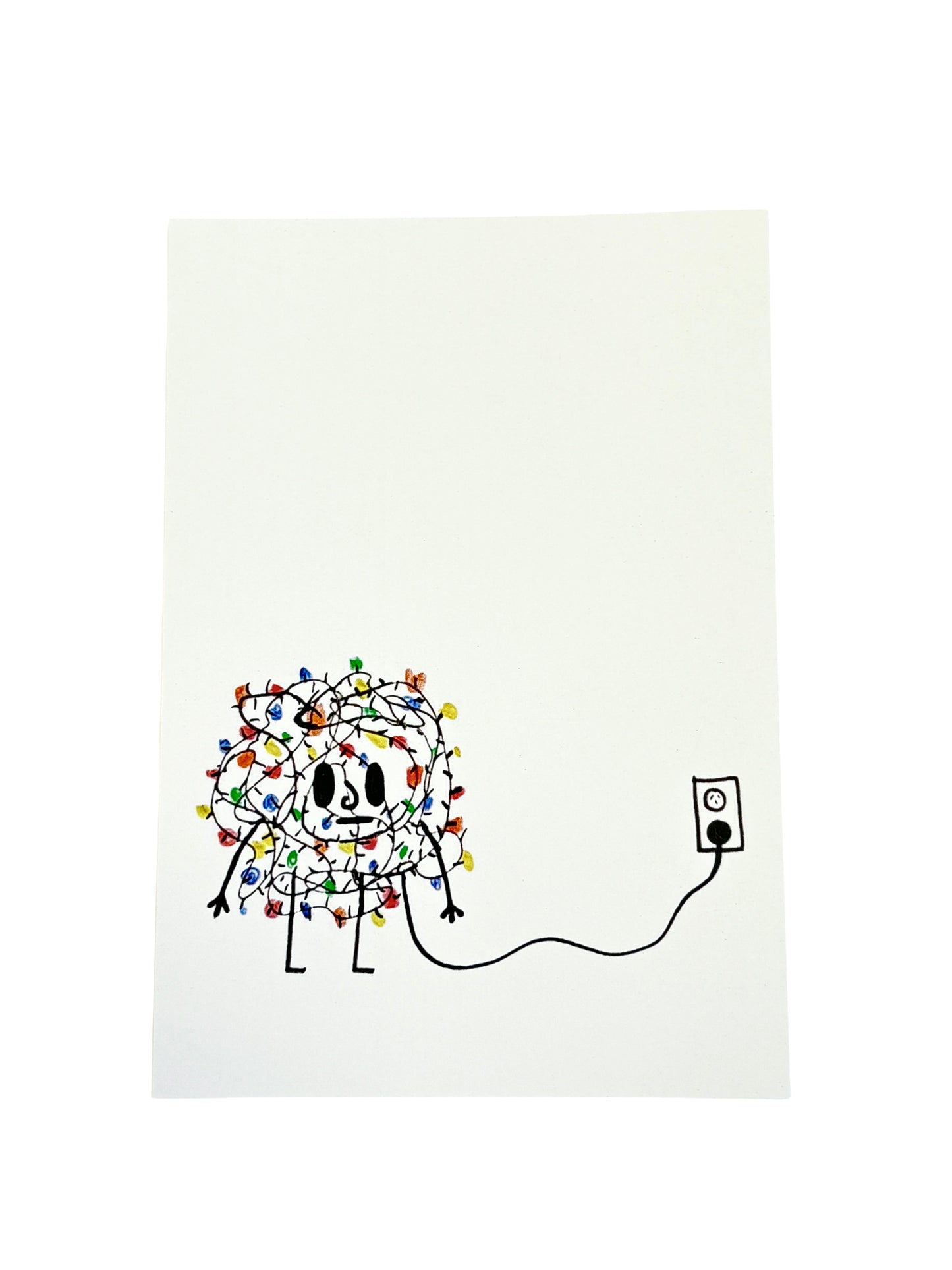 'Festive Tangle' -  Illustrated Card by Jemimadidit