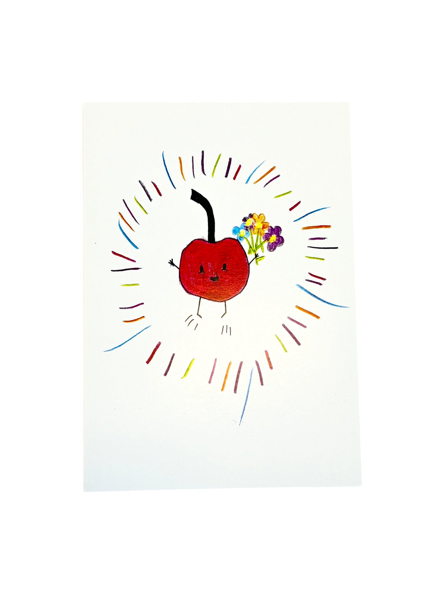 Cheery -  Illustrated Card by Jemimadidit
