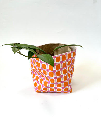 Canvas Planter - Picnic