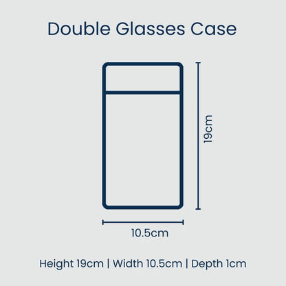 Double Glasses Case - Wallpaper
